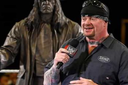 Wrestlemania Honored The Legend Wrestler The Undertaker | Tonight Revealed His Statue 2022