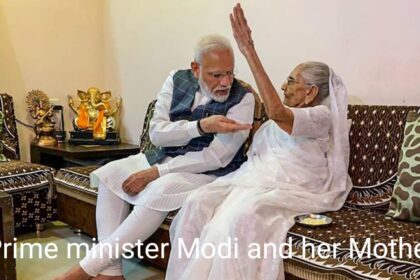 modi mother passed away